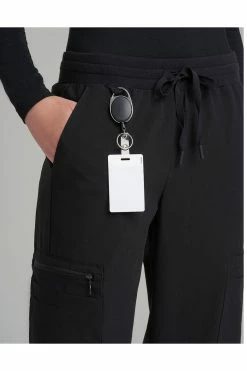 Women's 12-Pocket Scrub Jogger Pants -Natori Sales Shop 12 Pocket Scrub Jogger Pants Black by Natori 3 23639.1644936463