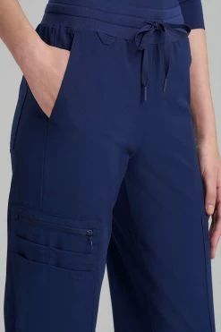 Women's 12-Pocket Scrub Jogger Pants -Natori Sales Shop 12 Pocket Scrub Jogger Pants Navy by Natori 3 56371.1644936468