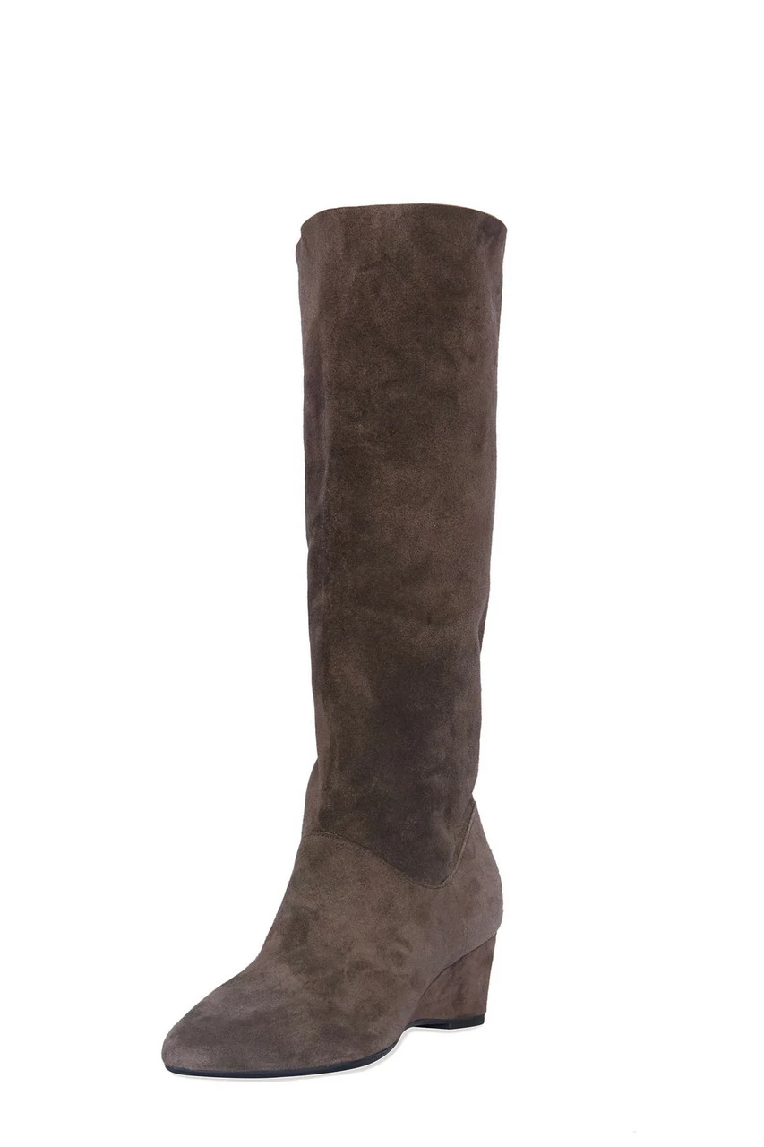 Thrill Suede Contour Wedge Tall Slouch Boot 1 Thrill Suede Contour Wedge Tall Slouch Boot