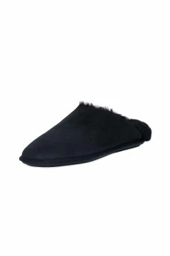 Cuddle Genuine Reverse Shearling Slipper Slide