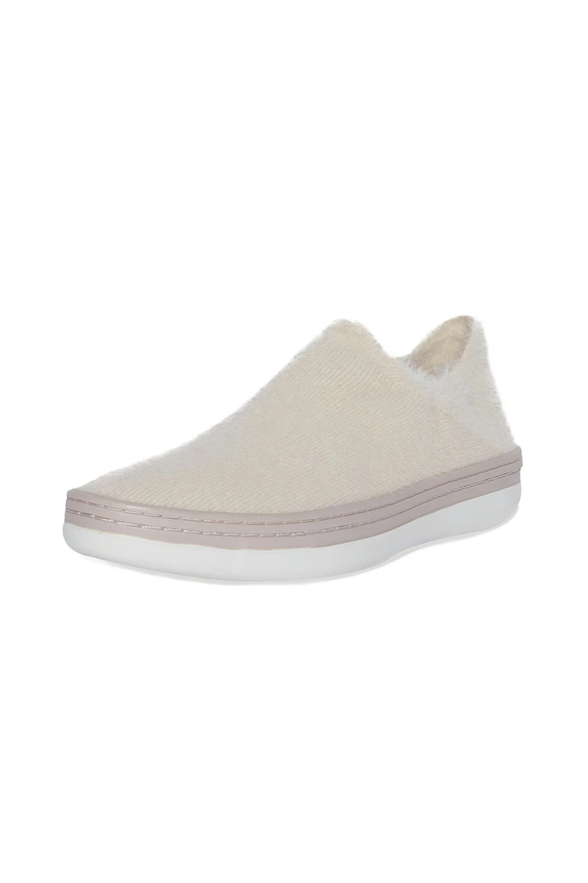Plush Mohair Stretch Slip On Sneaker 1 Plush Mohair Stretch Slip On Sneaker