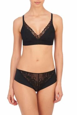 Avail Full Fit Bralette -Natori Sales Shop 735258 777258 Tanga Black Set 1 14446.1620398999