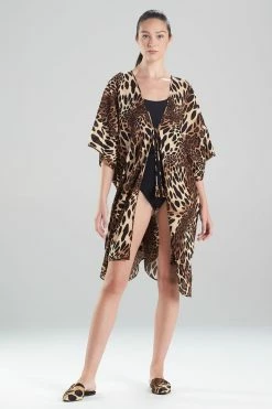 Luxe Leopard Cotton Gauze Cover-Up