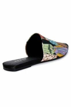 Adore Dynasty Satin Slide -Natori Sales Shop Adore Dynasty Satin Slide Black Multi by Natori 3 69375.1637097716