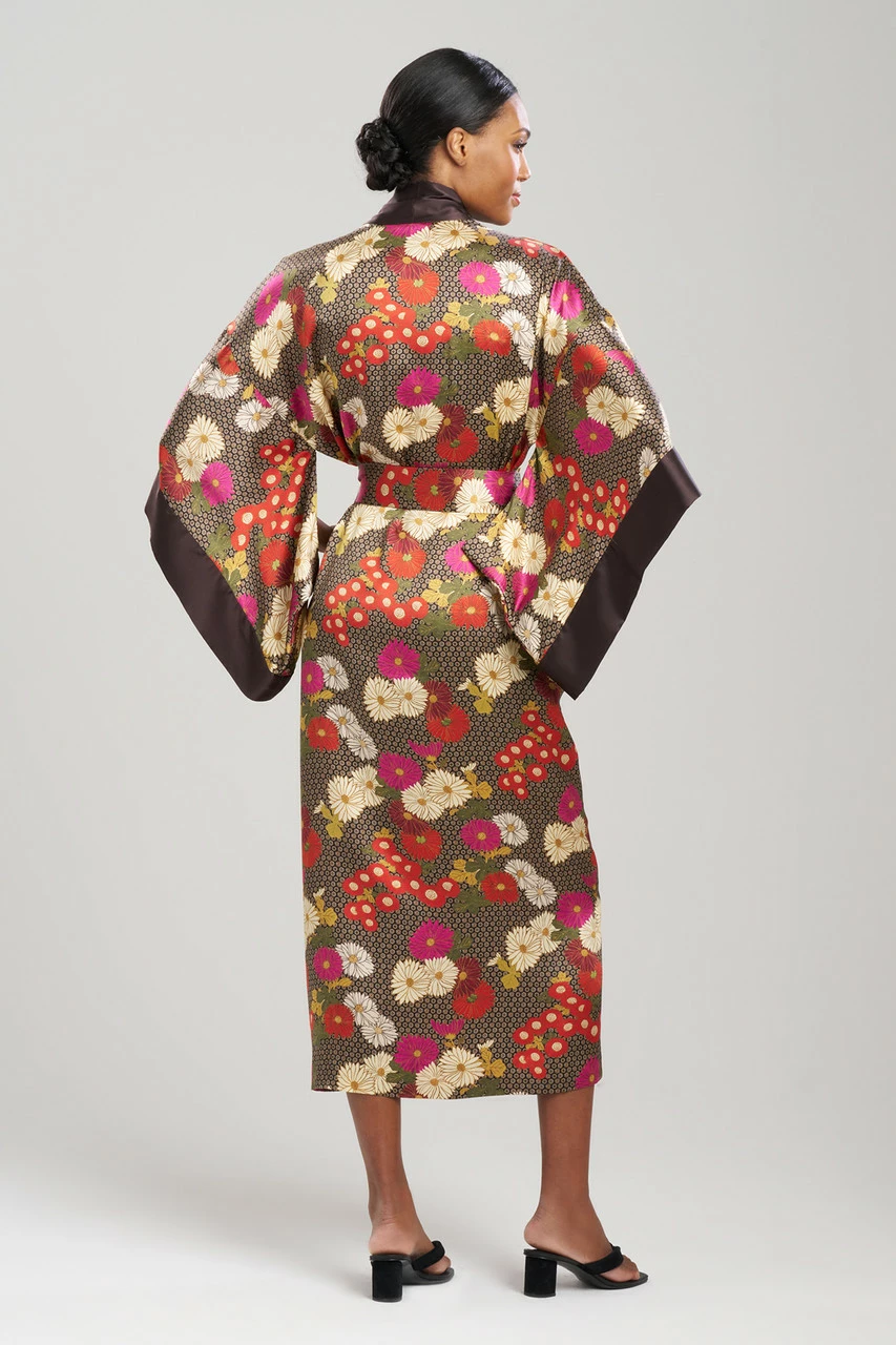 Agathe Kimono Silk Robe 2 Agathe Kimono Silk Robe - Image 2