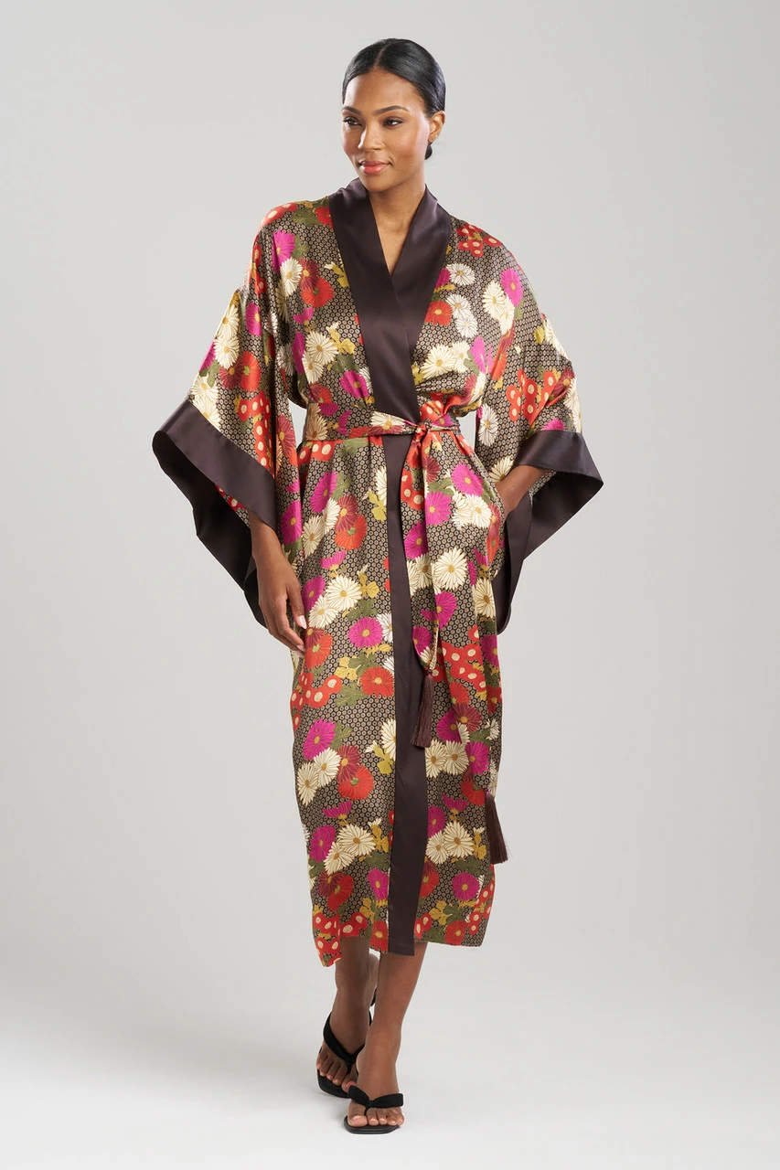 Agathe Kimono Silk Robe 1 Agathe Kimono Silk Robe