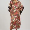 Agathe Kimono Sleeve Silk Caftan
