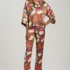 Agathe Mandarin Silk PJ