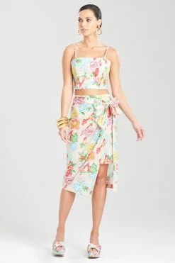 Amanpulo Cotton Poplin Bustier