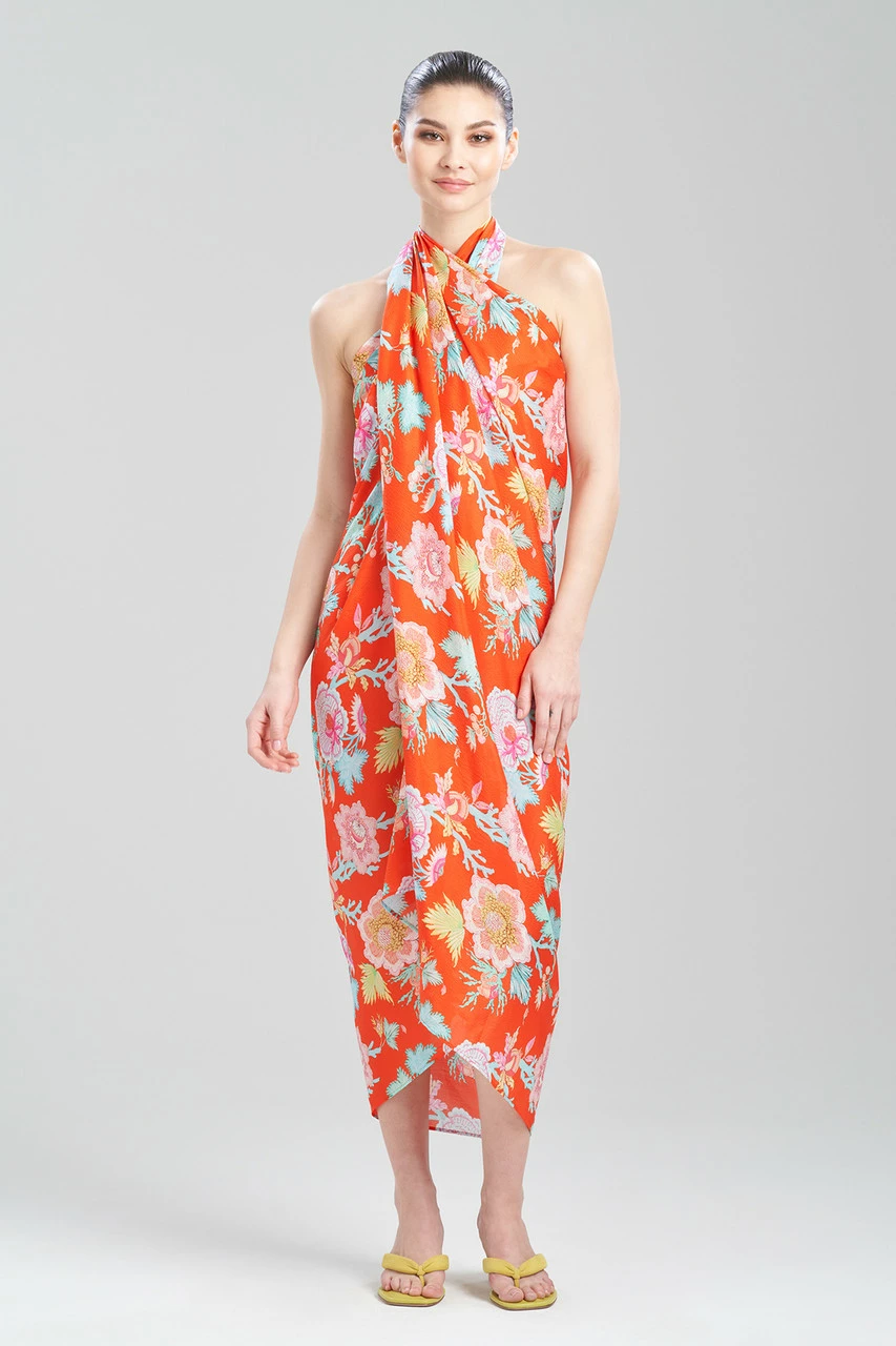 Amanpulo Obi Silk Pareo 2 Amanpulo Obi Silk Pareo - Image 2