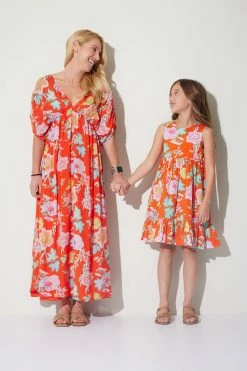 Amanpulo Racerback Tank Dress -Natori Sales Shop Amanpulo Racerback Tank Dress Cherry Tomato by Natori 17147.1679073442