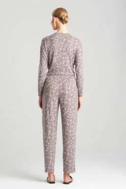 Animale Printed Mirage Slim Pants -Natori Sales Shop Animale Slim Pants Truffle by N Natori 2 85698.1658862343