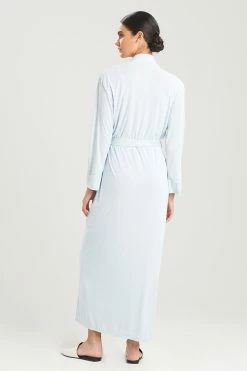 Aphrodite Robe 37 Aphrodite Robe -Natori Sales Shop Aphrodite Robe Frosted Blue by Natori 2 61378.1643222529