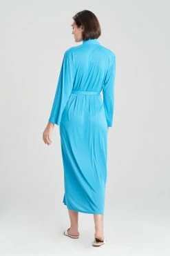 Aphrodite Robe 61 Aphrodite Robe -Natori Sales Shop Aphrodite Robe Heather Aurora Blue by Natori 3 93184.1674143667