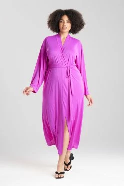Aphrodite Robe 46 Aphrodite Robe -Natori Sales Shop Aphrodite Robe Magenta by Natori 3 99940.1658854694