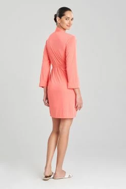 Aphrodite Wrap -Natori Sales Shop Aphrodite Wrap Bright Heather Coral by Natori 2 03509.1674144667