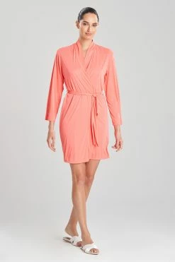 Aphrodite Wrap -Natori Sales Shop Aphrodite Wrap Bright Heather Coral by Natori 83169.1674144663