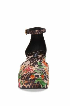 Artsy Chikayo Satin Embroidery Espadrille -Natori Sales Shop Artsy Chikayo Satin Embroidery Espadrille Chestnut by Natori 6 02118.1686671435