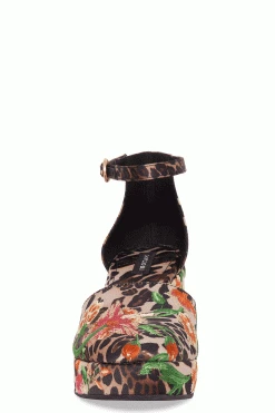 Artsy Chikayo Satin Embroidery Espadrille -Natori Sales Shop Artsy Chikayo Satin Embroidery Espadrille Chestnut by Natori 2 71927.1686671400