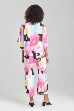 Asami Pullover PJ -Natori Sales Shop Asami Pullover PJ Pink Multi by Natori 2 81502.1663369041