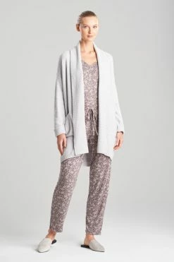 Aura Cardigan 34 Aura Cardigan -Natori Sales Shop Aura Cardigan Dove Grey by N Natori 33161.1657055601