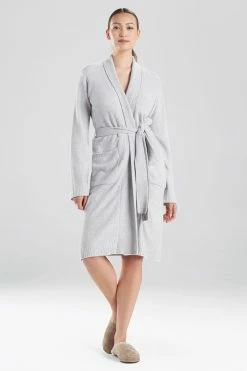Aura Heather Robe 20 Aura Heather Robe -Natori Sales Shop Aura Robe Heather Dove Grey by N Natori 06155.1692957018
