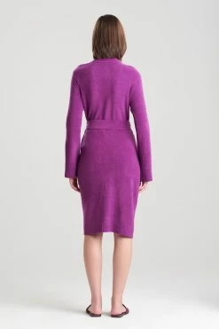 Aura Solid Robe 33 Aura Solid Robe -Natori Sales Shop Aura Solid Robe Persian Purple by N Natori 2 37766.1657056124