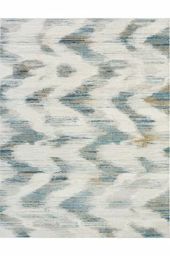 Bliss- Ikat Blue/Grey Rug