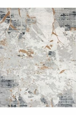 Bliss- Abstract Floral Neautrals Rug