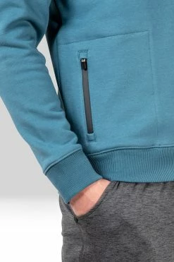 Bagani Brushed Fleece Side Zip Pullover Sweatshirt -Natori Sales Shop Bagani Brushed Fleece Side Zip Pullover Sweatshirt Stargazer by Natori 2 98383.1659390315