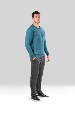 Bagani Brushed Fleece Side Zip Pullover Sweatshirt -Natori Sales Shop Bagani Brushed Fleece Side Zip Pullover Sweatshirt Stargazer by Natori 61569.1659389476