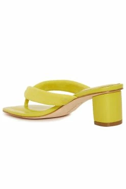 Bay Suede Thong Sandal 70 Bay Suede Thong Sandal -Natori Sales Shop Bay Suede Thong Chartreuse by Natori 2 88148.1686601639