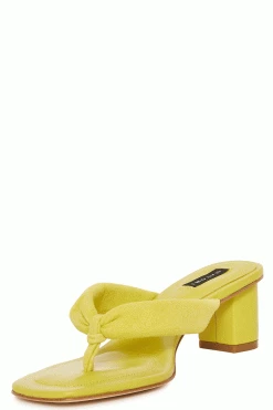 Bay Suede Thong Sandal 68 Bay Suede Thong Sandal -Natori Sales Shop Bay Suede Thong Sandal Chartreuse by Natori 2 38249.1686601635