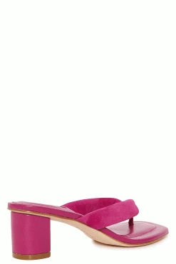 Bay Suede Thong Sandal 53 Bay Suede Thong Sandal -Natori Sales Shop Bay Suede Thong Sandal Dragonfruit by Natori 4 64819.1686601460
