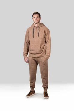 Bayani Fleece Chenille Hoodie -Natori Sales Shop Bayani Fleece Chenille Hoodie Woodsmoke by Natori 92023.1659388309