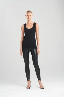 Beijing Textured Knit Tank -Natori Sales Shop Beijing Textured Knit Tank Black by Natori 13088.1640817371
