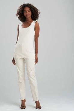 Beijing Textured Knit Tank -Natori Sales Shop Beijing Textured Knit Tank Ecru by Natori 19011.1640817416