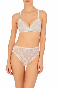 Bliss Allure One-Size Lace French Cut Brief 62 Bliss Allure One-Size Lace French Cut Brief -Natori Sales Shop Bliss Allure Contour Underwire Bra Brief White by Natori 6 54502.1686939582