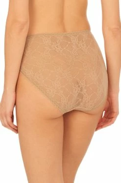 Bliss Allure One-Size Lace French Cut Brief 40 Bliss Allure One-Size Lace French Cut Brief -Natori Sales Shop Bliss Allure One Size Lace French Cut Brief Cafe by Natori 3 31981.1682021403