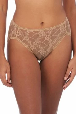 Bliss Allure One-Size Lace French Cut Brief 41 Bliss Allure One-Size Lace French Cut Brief -Natori Sales Shop Bliss Allure One Size Lace French Cut Brief Cafe by Natori 4 64515.1682021405