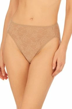 Bliss Allure One-Size Lace French Cut Brief 3-Pack -Natori Sales Shop Bliss Allure One Size Lace French Cut Brief Cafe by Natori 28740.1684359186