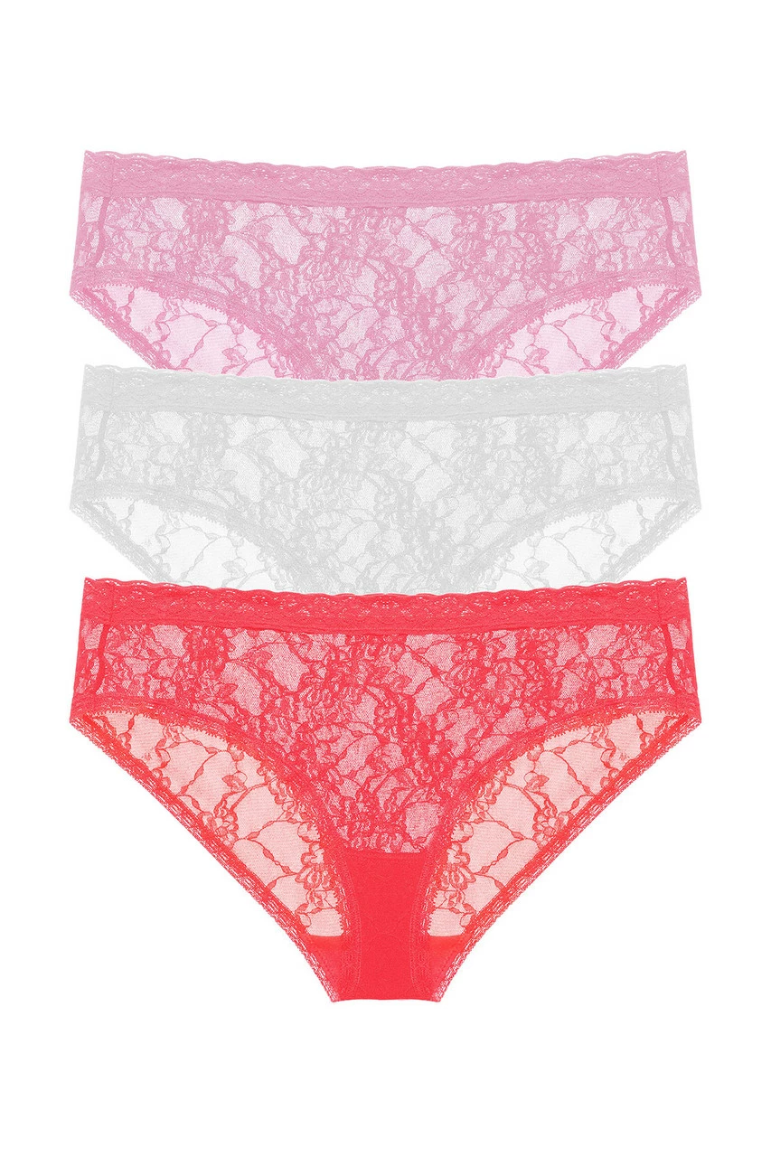 Bliss Allure One-Size Lace Girl Brief 3-Pack 5 Bliss Allure One-Size Lace Girl Brief 3-Pack - Image 5