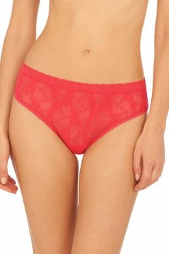Bliss Allure One-Size Lace Thong -Natori Sales Shop Bliss Allure One Size Lace Thong Hibiscus by Natori 40108.1683642654