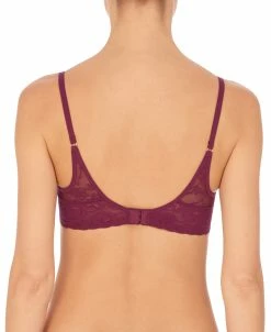Bliss Allure Unlined Underwire Bra 21 Bliss Allure Unlined Underwire Bra -Natori Sales Shop Bliss Allure Unlined Underwire Bra Jewel Violet Rose Beige by Natori 3 65539.1668526022