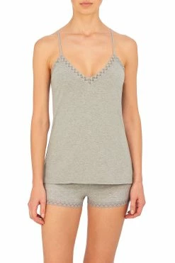Bliss Cotton Cami 50 Bliss Cotton Cami -Natori Sales Shop Bliss Cotton Cami Bliss Cotton Short Lt Grey Heather by Natori 83295.1682018847