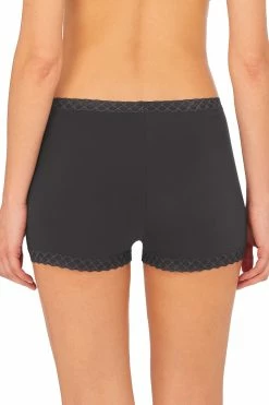 Bliss Cotton Shorts 27 Bliss Cotton Shorts -Natori Sales Shop Bliss Cotton Short Ash Navy by Natori 3 70332.1682020851
