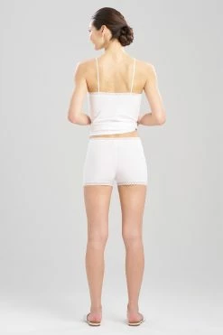 Bliss Cotton Shorts 37 Bliss Cotton Shorts -Natori Sales Shop Bliss Cotton Shorts White by Natori 37341.1682020881
