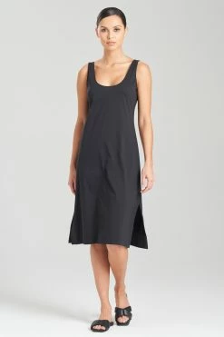 Bliss Essentials Gown -Natori Sales Shop Bliss Essentials Gown Black by Natori 90089.1675193247