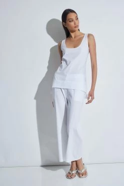 Bliss Essentials Tank -Natori Sales Shop Bliss Essentials Tank Bliss Essentials Pants White by Natori 66717.1678469705