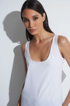 Bliss Essentials Tank -Natori Sales Shop Bliss Essentials Tank White by Natori 88978.1678469699